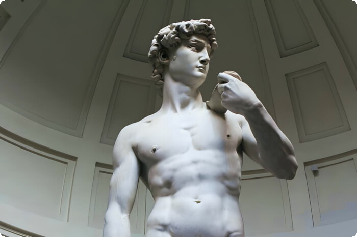 Давид Микеланджело, Галерея Академии