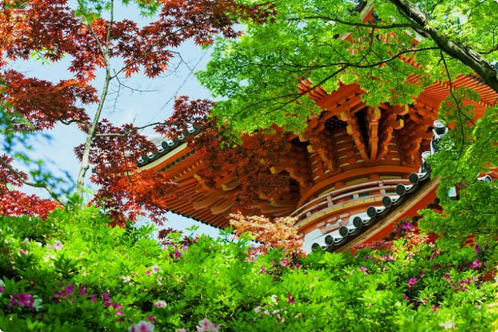 Mitaki-dera-Tempel