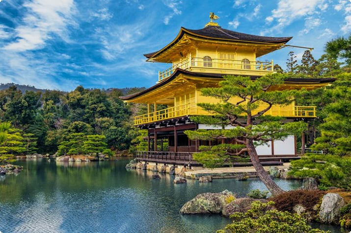Der Goldene Pavillon in Kyoto