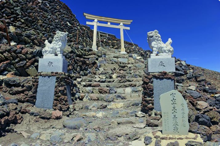 Die Yoshida Trail on Mount Fuji