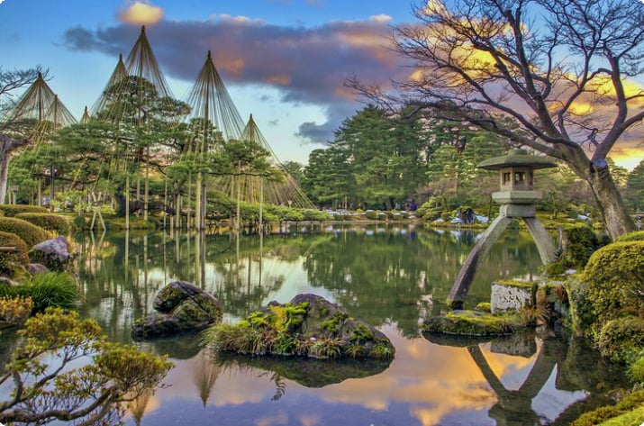 Kenrokuen-Garten in Kanazawa