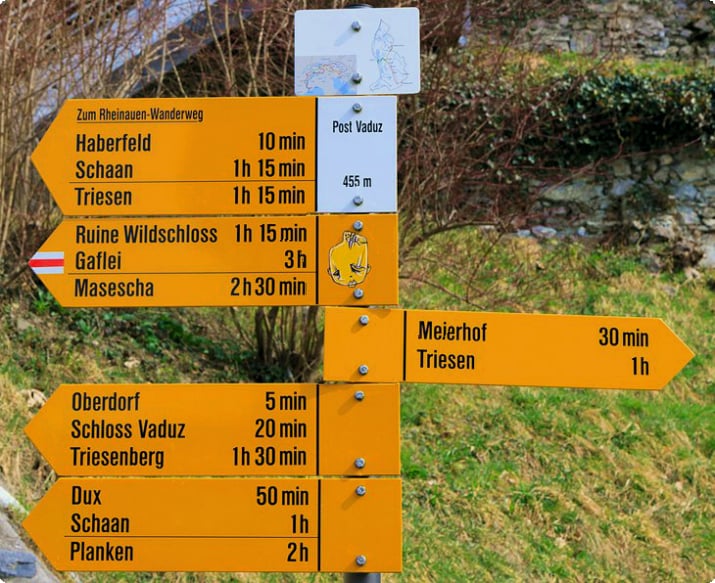 Escursione sullo storico sentiero dell'Eschnerberg