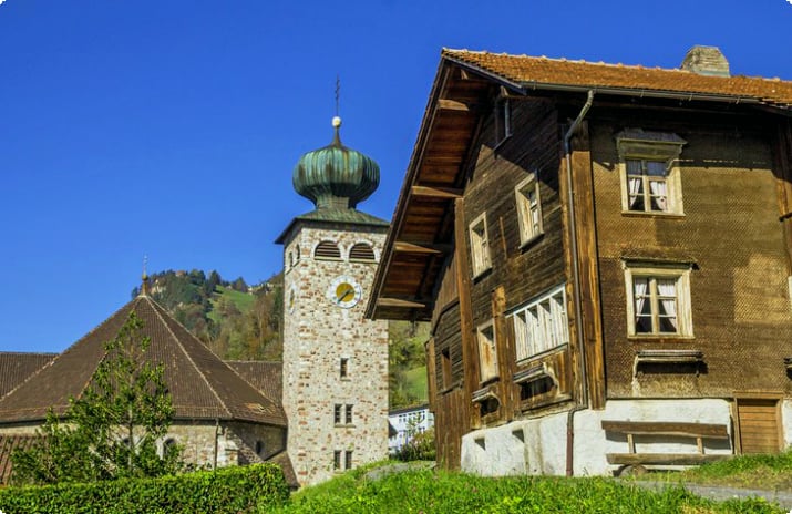Das malerische Dorf Triesenberg