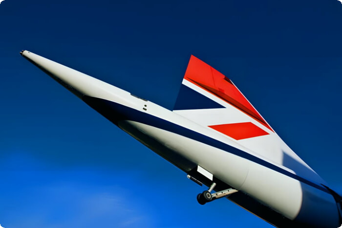 Die Concorde im Brooklands Museum