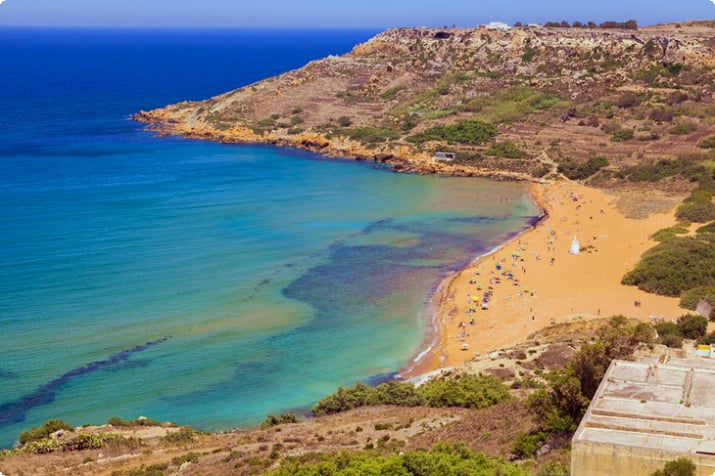 Baie de Ramla, île de Gozo