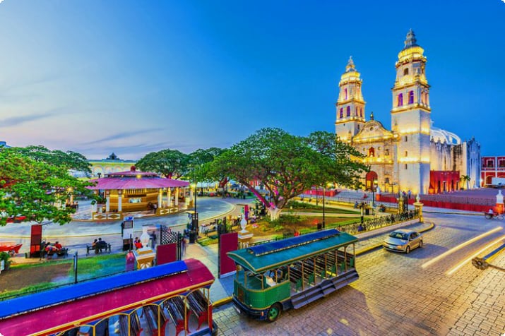 Independence Plaza in Campeche