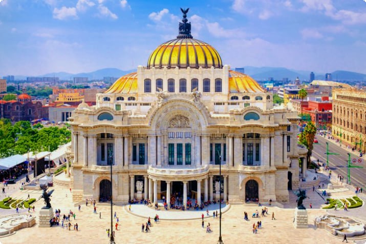 Der Palast der Schönen Künste in Mexiko-Stadt