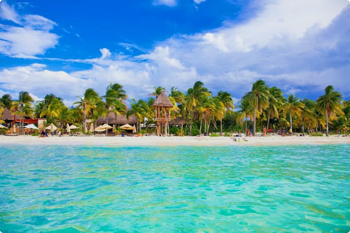 Strand Playa Norte auf Isla Mujeres
