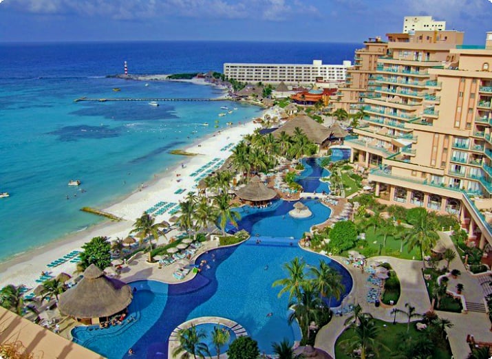 14 лучших курортов Канкуна для семейного отдыха