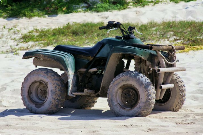 ATV am Strand von Cozumel