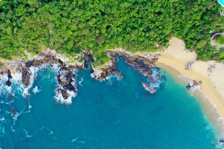 Luftaufnahme von Bahia Conejos