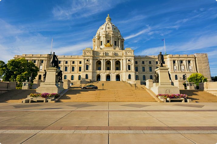 Het hoofdgebouw van de staat Minnesota