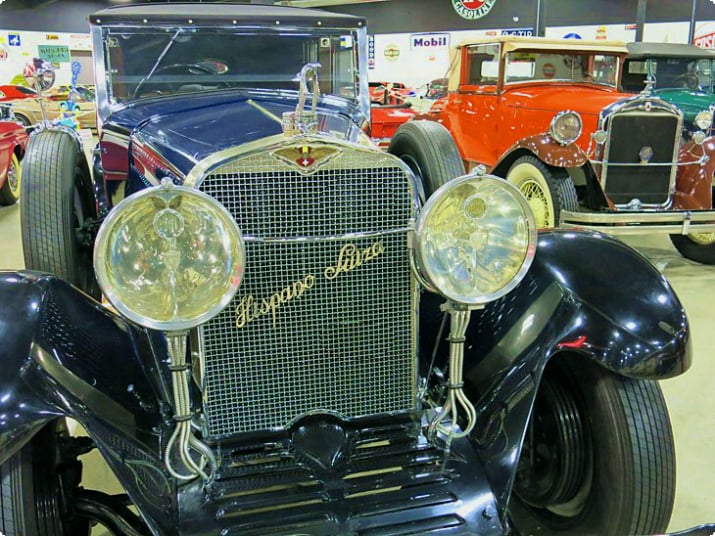 1928 Hispano-Suiza in het Tupelo Automobile Museum