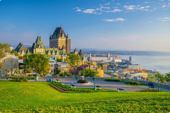 Näkymä Quebec Citystä