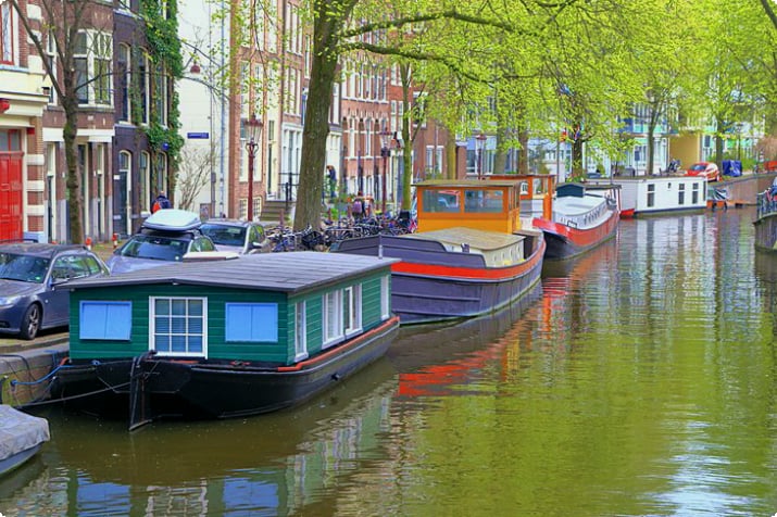 Jordaan и амстердамские каналы