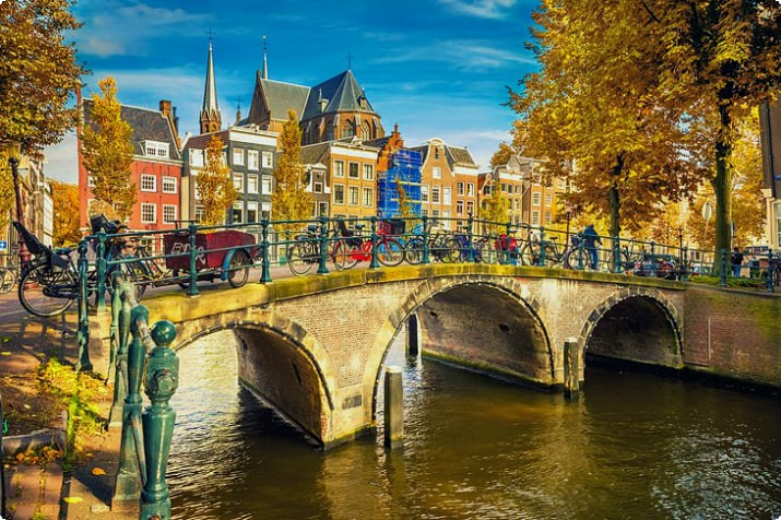Канал в Амстердаме