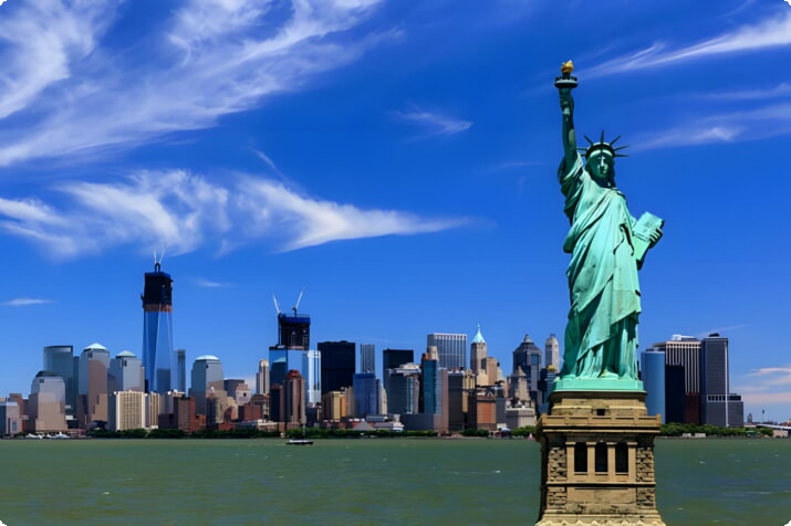 22 самых популярных туристических достопримечательности Нью-Йорка