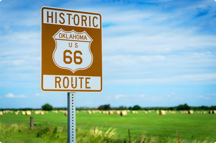 US Route 66 em Oklahoma