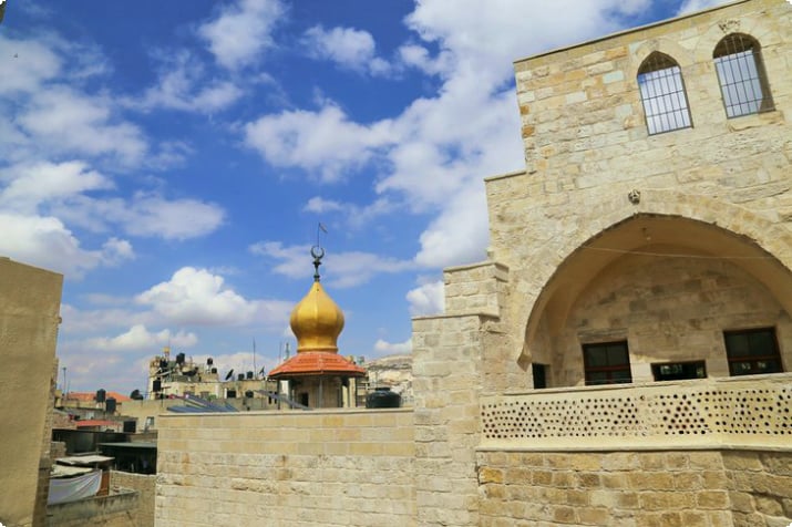 Blick auf die Altstadt von Nablus
