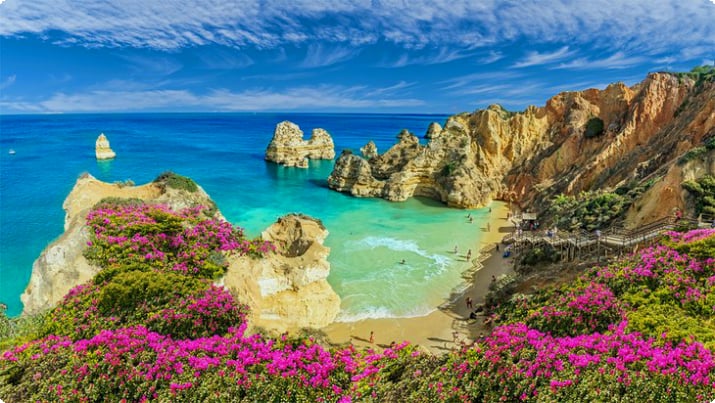 18 пляжей с самым высоким рейтингом в Алгарве