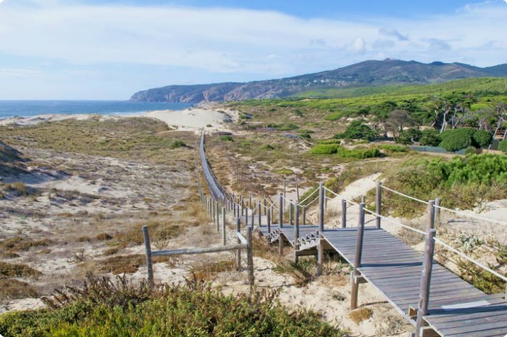 Praia do Guincho への道