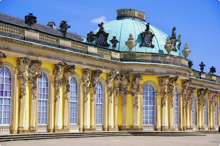 Pałac Sanssouci i nowe pokoje