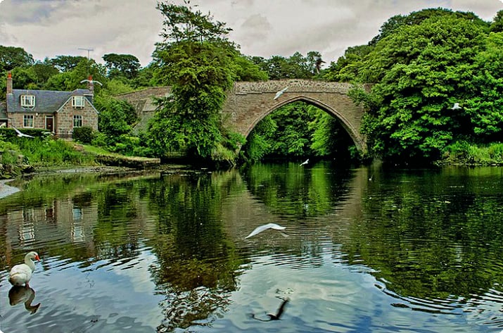 Бриг о'Балгоуни: самый старый мост в Шотландии
