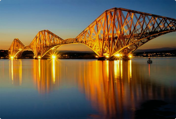 Forth Bridge at dawn
