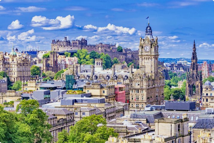 Edinburghin kaupunkinäkymä