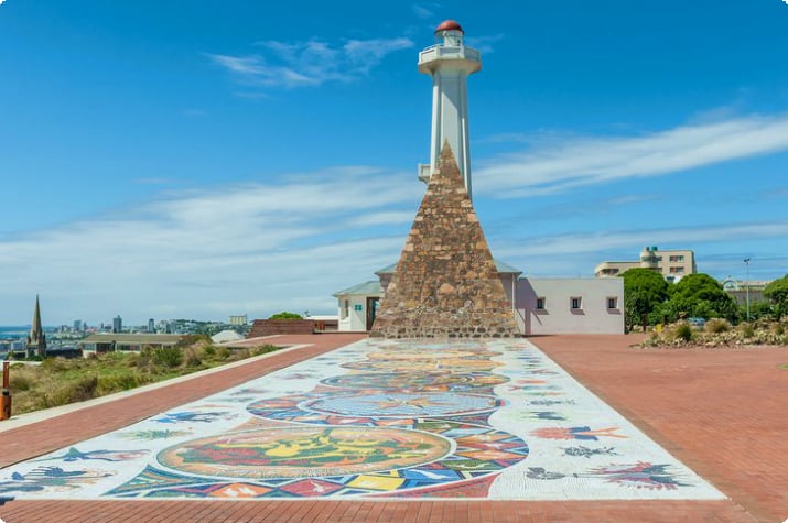 Mosaik på rute 67 i Port Elizabeth