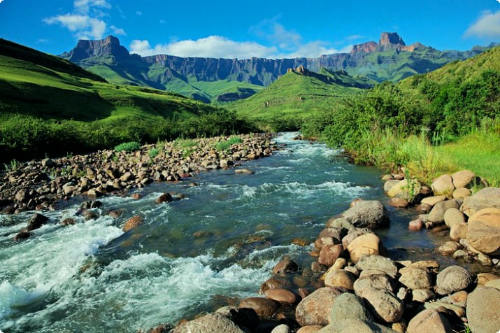 14 parhaiten arvioitua matkailukohdetta KwaZulu-Natalissa