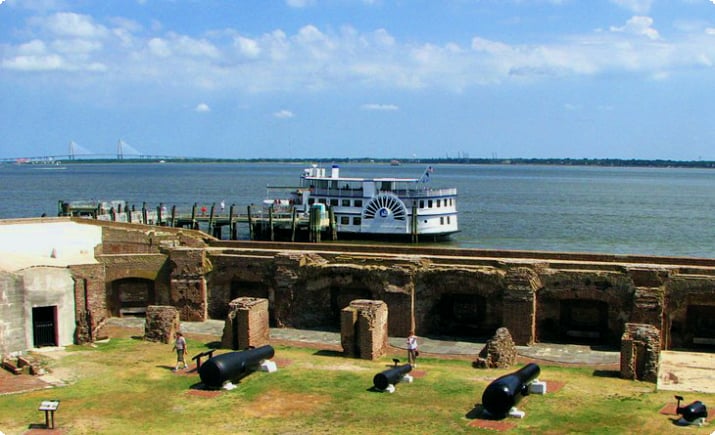 Форт Самтер и гавань Чарльстон
