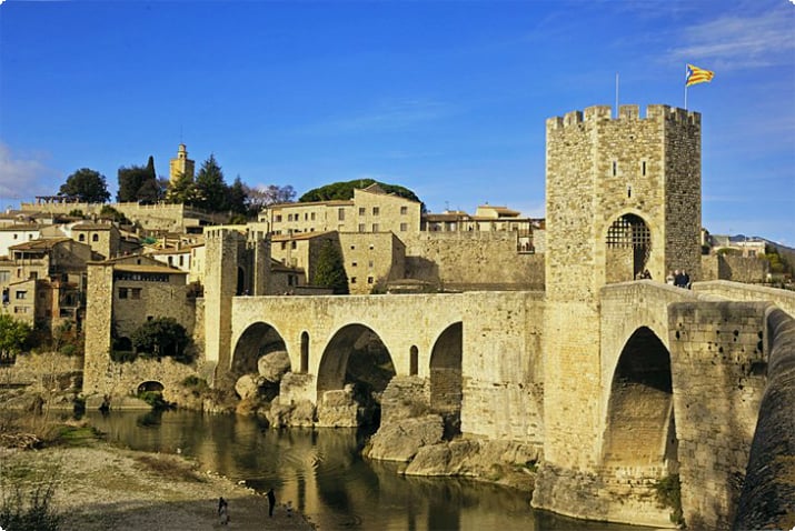 Middelalderlandsbyer nær Besalú