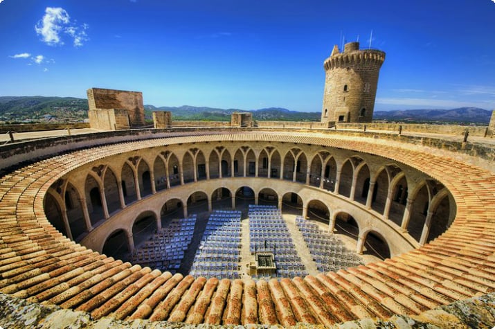 Castillo de Bellver, Palma, Mallorca