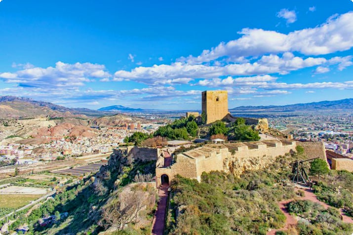 Castillo de Lorca, Murcia, España