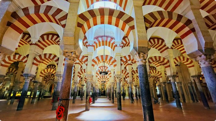 Gebedsruimte van La Mezquita (De Grote Moskee)