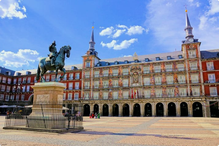 Place Mayor à Madrid