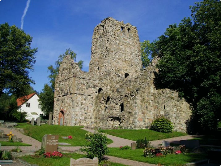Ruinen der Kirche St. Olaf