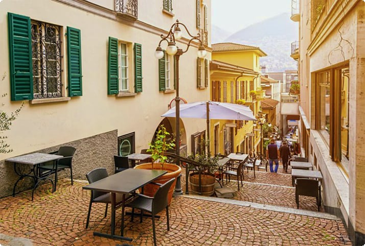 La vieille ville de Lugano