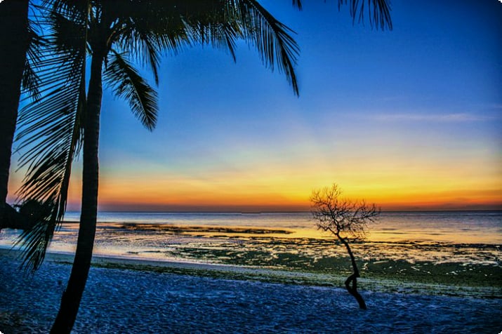 Sonnenuntergang auf Insel Pemba
