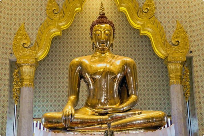 El Buda dorado en Wat Traimit