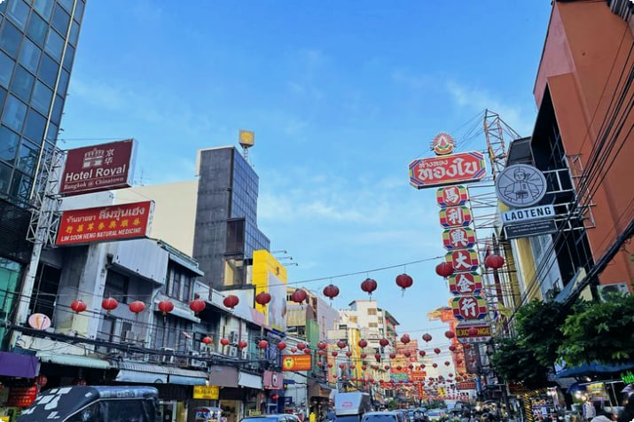 Chinatown w Bangkoku