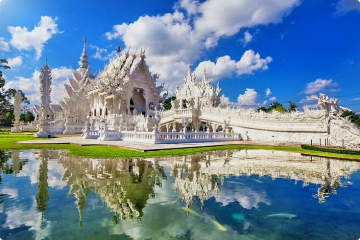 De witte tempel in Chiang Rai