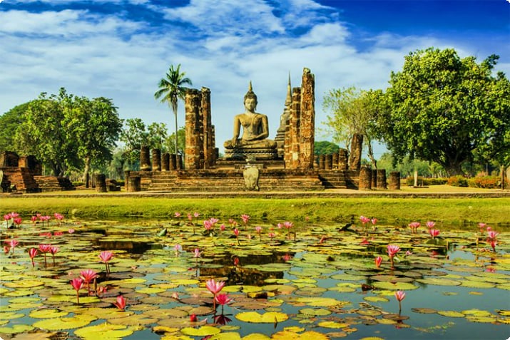 Wat Mahathat w Sukhothai