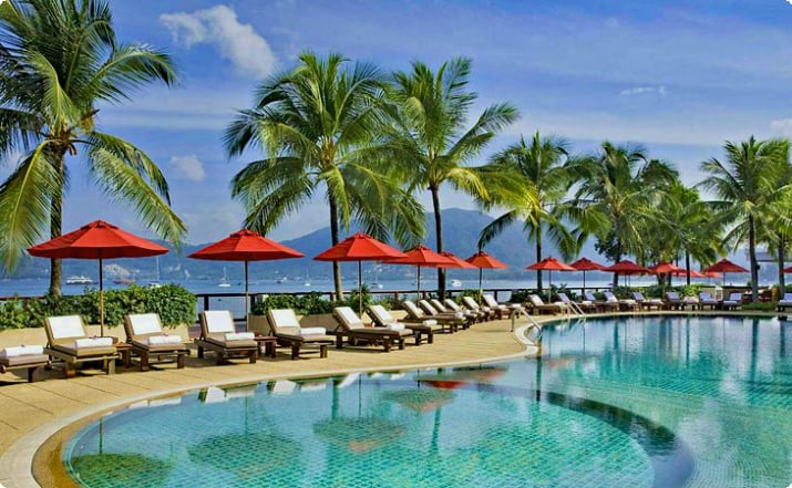 10 parhaiten arvioitua lomakeskusta Phuketissa