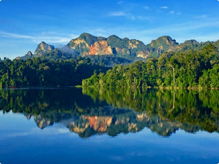 Озеро Чео Лан, Национальный парк Као Сок