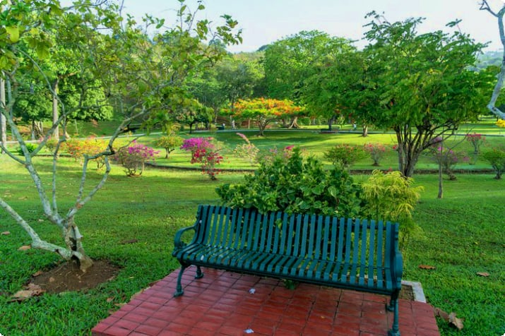Royal Botanic Gardens em Port of Spain, Trinidad