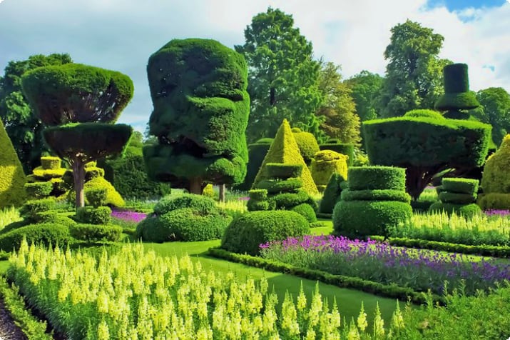 Topiary Gardens in Levens Hall