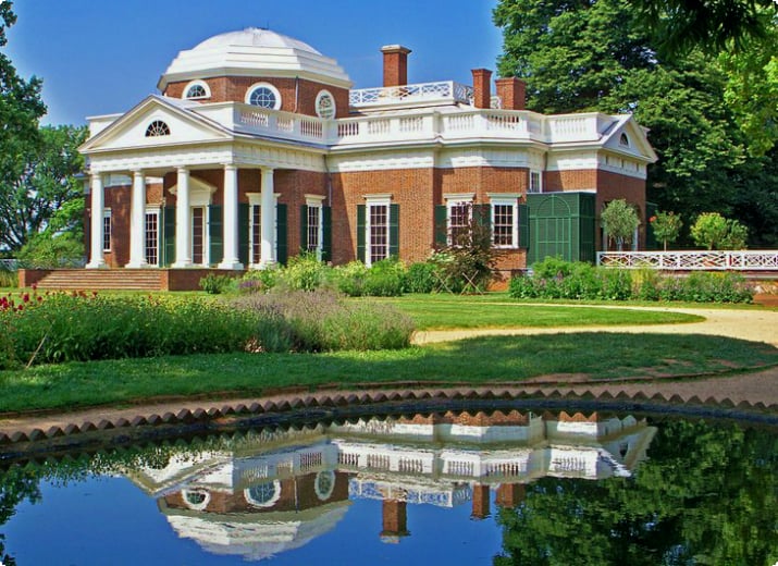 Monticello di Thomas Jefferson