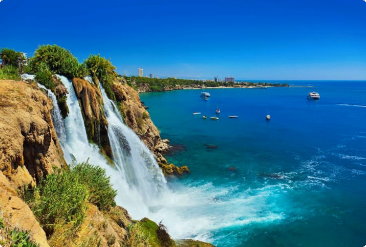 Duden-Wasserfall in Antalya